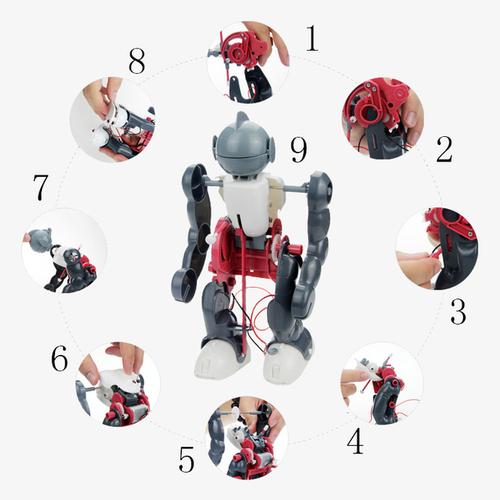 科技启蒙玩具机器人分解