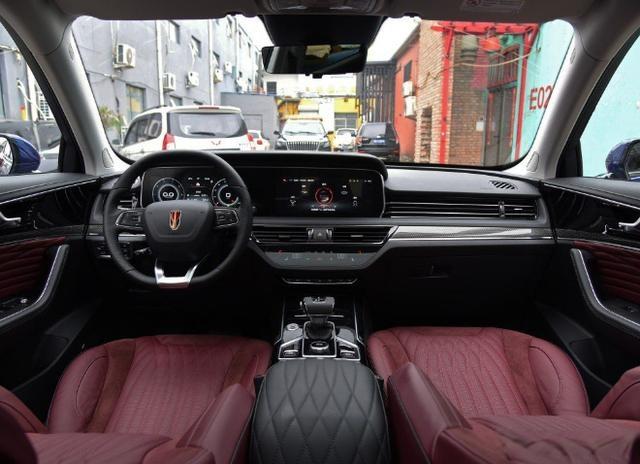 2022款红旗hs5外观小改内饰上档次20t动力输出流畅