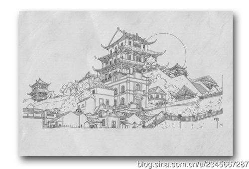 这个系列以奥略楼和黄鹤楼远景做个总结,感谢一起努力的朋友们!