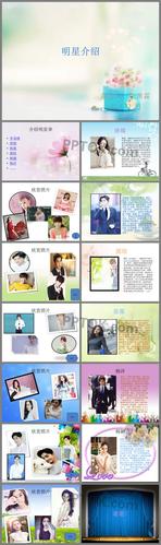 介绍明星ppt