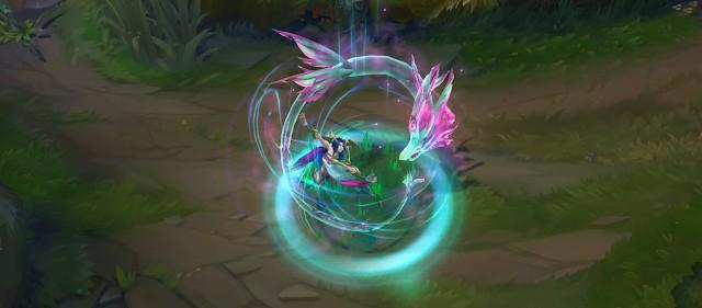 英雄联盟艾希神龙尊者皮肤一览