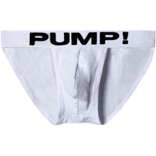 高叉三角裤男士内裤性感低腰骚气青年纯棉裤衩白色简约运动gayt裤