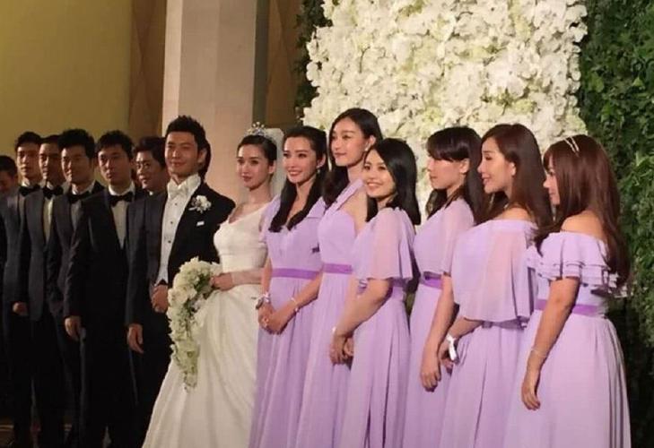 唐嫣罗晋婚礼现场曝光,伴娘郭晓婷伴郎明道等人,胡歌以嘉宾出席