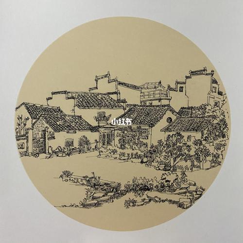 皖南速写_速写_临摹_文化_绘画