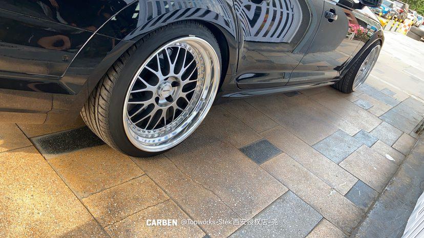 work轮毂 m13p 奥迪德系孔距 前后10j et22/20 上车三个月 有意可