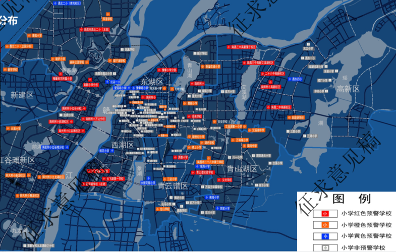 曝光!南昌市城区老年人口占比分布图