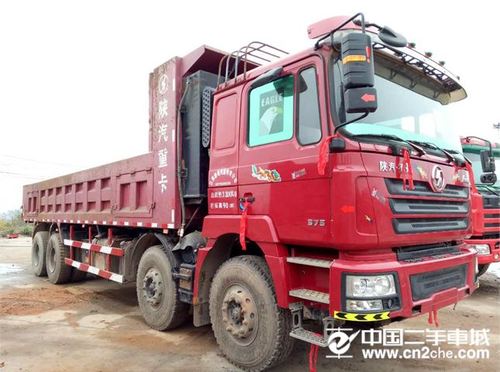 陕汽重卡 德龙f3000 自卸车 重卡 375马力 8x4 前四后八