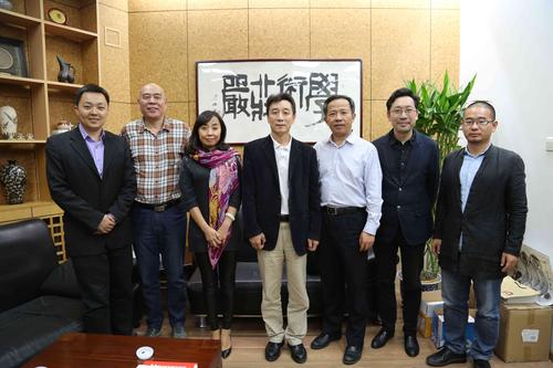 副校长张大玉带队走访清华大学建筑学院