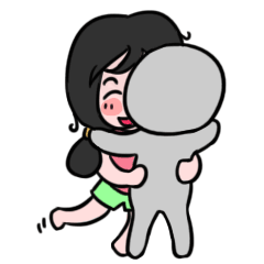 抱得美人归_甜蜜拥抱图片_qq表情党