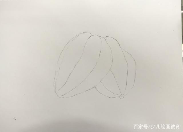 手绘杨桃,隔着屏幕都能感觉到酸爽.
