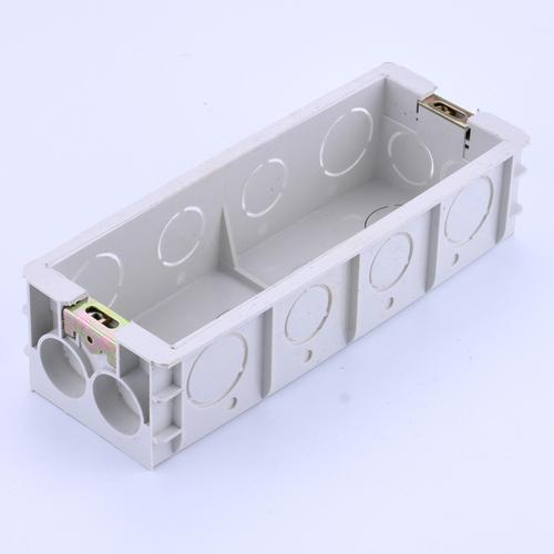 接线盒暗盒线盒底盒118型通用开关插座盒暗线盒暗装下线四