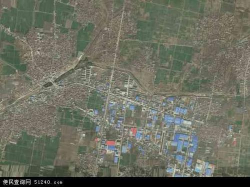 中国山东省泰安市新泰市羊流镇地图(卫星地图)