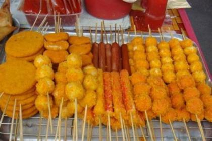 街边小吃培训油炸串串夹馍培训,调料配方无保留传授