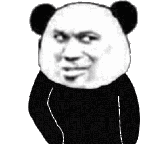 熊猫头秀腹肌 gif 动图_动图_头秀_gif_腹肌_熊猫表情