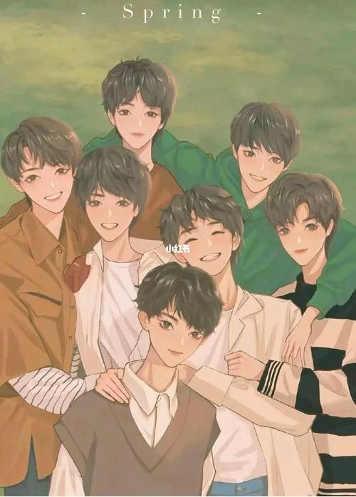 tnt漫画风图片_漫画_时代少年团_素材_素材其他