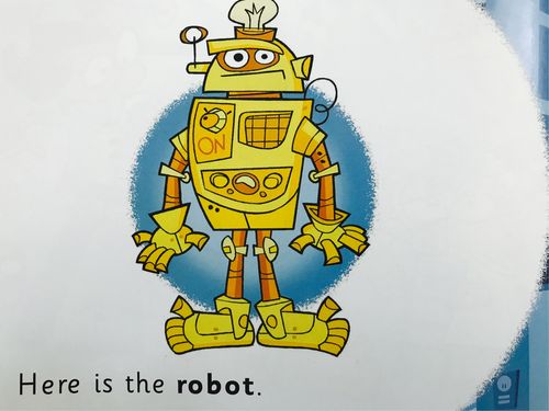 卓远新概念英语绘本故事1--therobot机器人诞生记