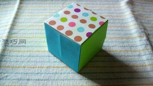 手工折纸立体正方形-手工折纸正方形立体