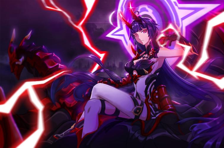 崩坏3雷之律者芽衣|插画|艺术插画|z35951108 - 原创作品 - 站酷