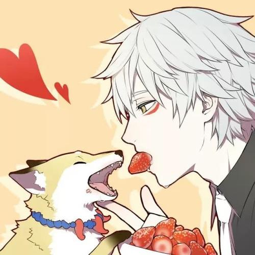 动漫·男生头像:生闷气的小朋友只能吃到冷饭冷菜