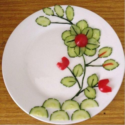 庆元旦创意水果蔬菜拼盘亲子派对!