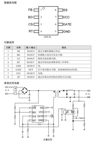 启达启臣微cr1252a替ncp1252a应用于正激工作的电流