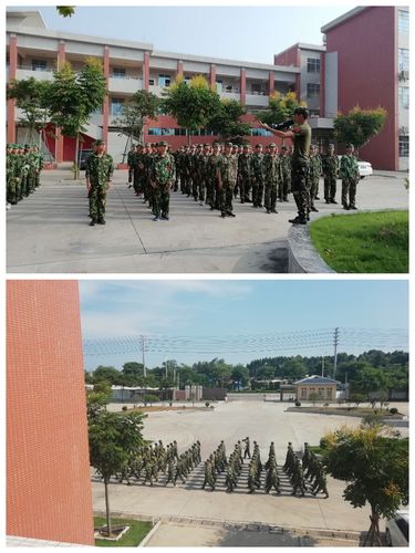 展军人英姿 秀青鸟风采——化州市德育学校第676期综合社会实践活动