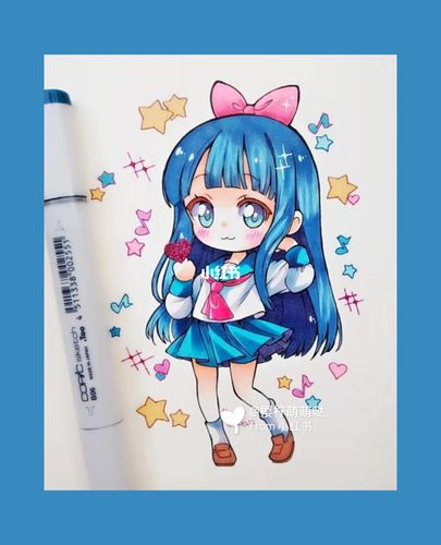 马克笔画_画画_画画的日常_文化_绘画