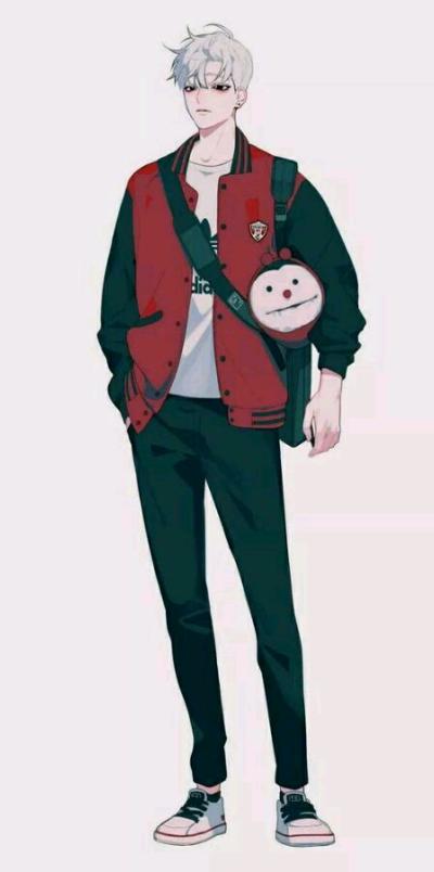 动漫男人物全身