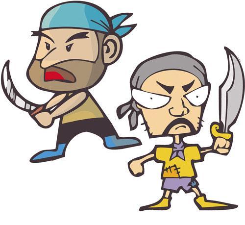 霸气的独眼土匪头像