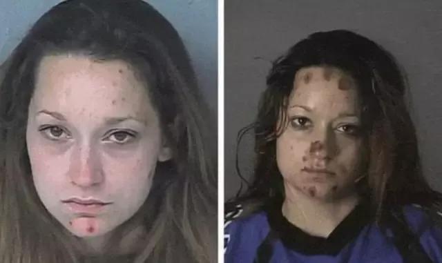 从虚弱妆男学生食堂打饭惊动禁毒警察看吸毒对人容颜的影响