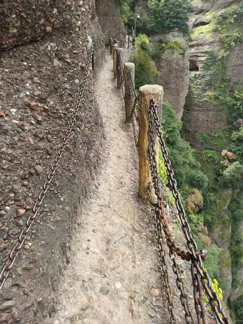 剑门关鸟道照片,看看险峻不?想爬不?敢爬不?