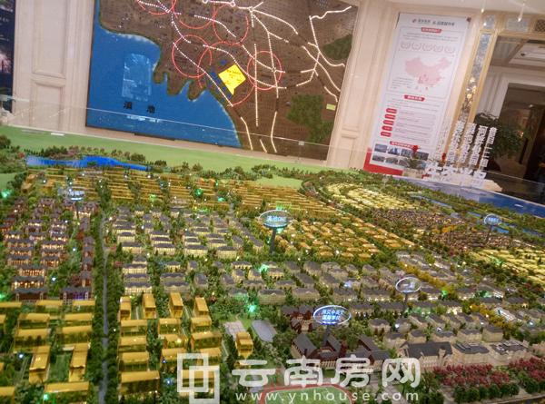 滇池俊府17年夏季踩盘销售篇:二期预计下半年开盘