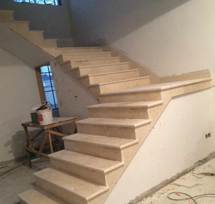 大理石楼梯安装流程
