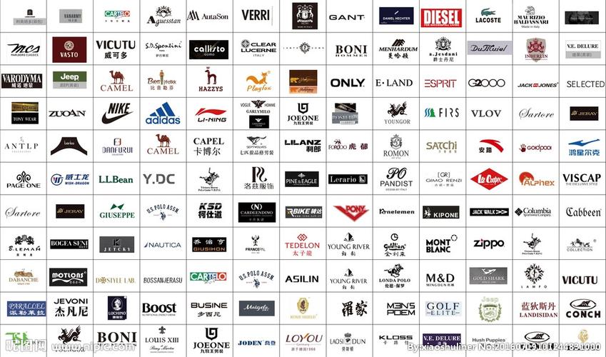 男装品牌logo图片