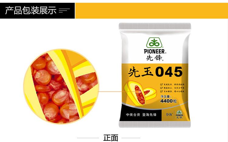 【pioneer玉米种子】先玉045夏播普通4400粒玉米种子【行情 报价 价格