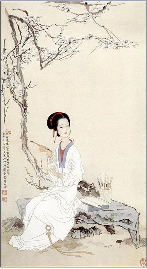 古代工笔仕女图 - 东北·老兔子 - 东北·老兔子