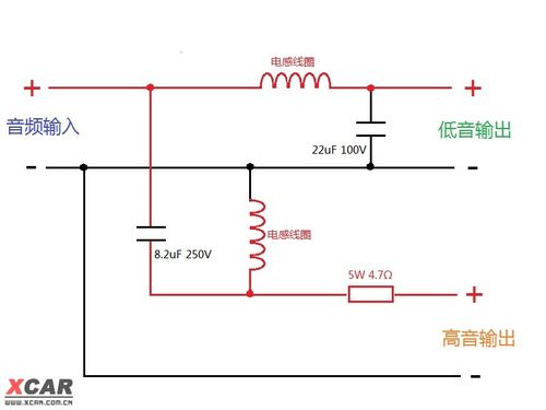 常见普通音响电路分频器