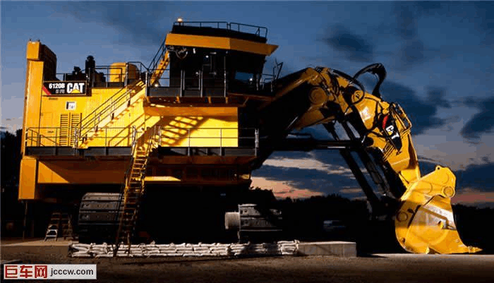 大的挖掘机1,caterpillar 6120b h fs minexpo 2012上,卡特彼勒发布了