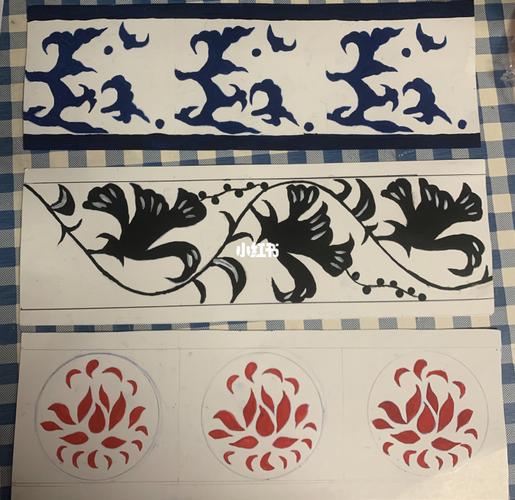 二方连续 四方连续作业_二方连续图案_文化_绘画