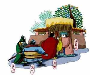 三顾茅庐四年级手抄报 四年级手抄报