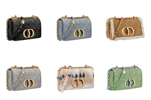 dior推出2021年爆款新包!全新「dior caro」链带翻盖包