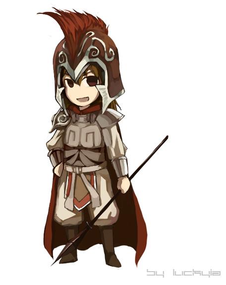 q版马超可爱x简笔画