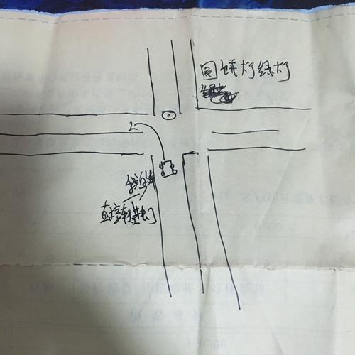 我想问下在十字路口逆行左转会不会被拍照,对面是圆饼