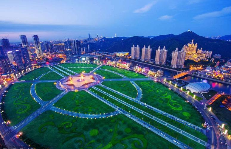 大连星海广场,世界最大的城市广场.