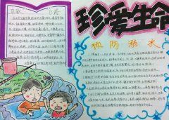 防溺水手抄报内容,防溺水手抄报图片_奔跑网