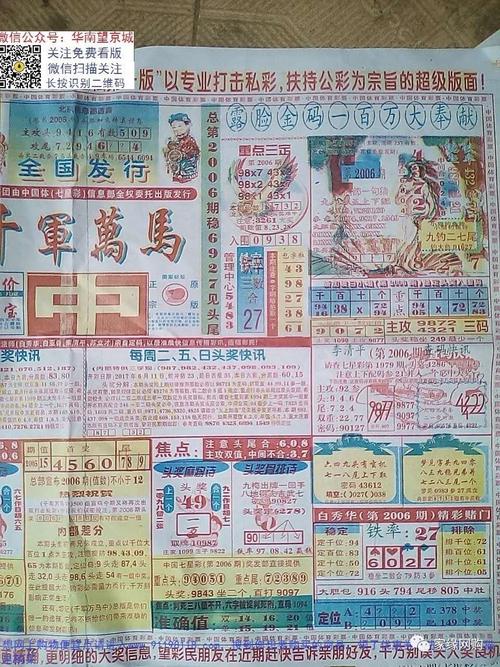 七星彩2006期心灵码仙【6月110日第17067期】精彩图规