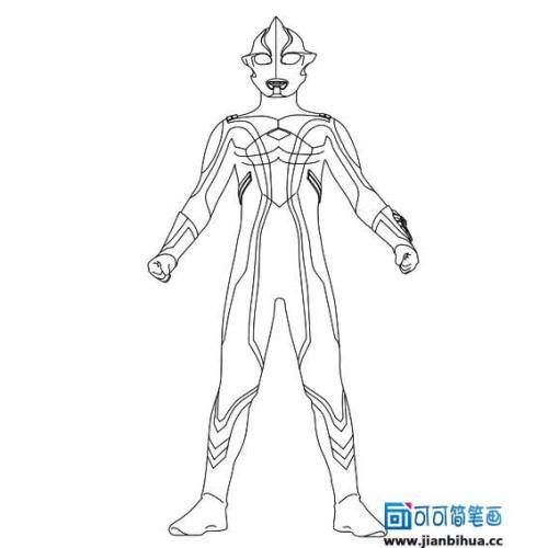 简笔画关于奥特曼的手抄报 手抄报模板大全