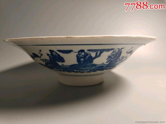 山东罗庄镇制三星大碗一只2