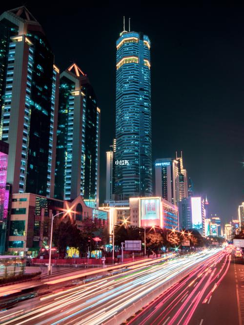 华强北夜景随手拍_夜景_随手拍_拍照_深圳拍照_出行
