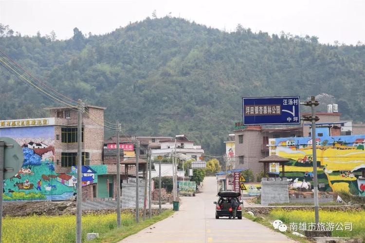 中坪村地处南雄市坪田镇古银杏森林公园北大门,距离坳背古银杏5公里